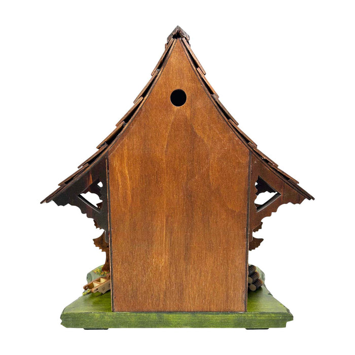 Retro German Black Forest Bird Platform - 12" Tall