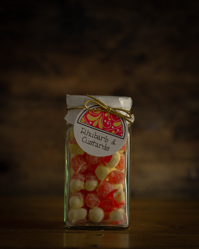 Rhubarb & Custards Sweets Gift Jar