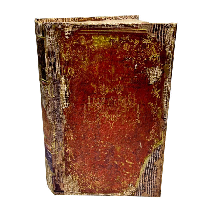 Rustic Archive Book Box - 10" Tall from the 2026 Moonlight Masquerade Halloween collection at Roger's Gardens