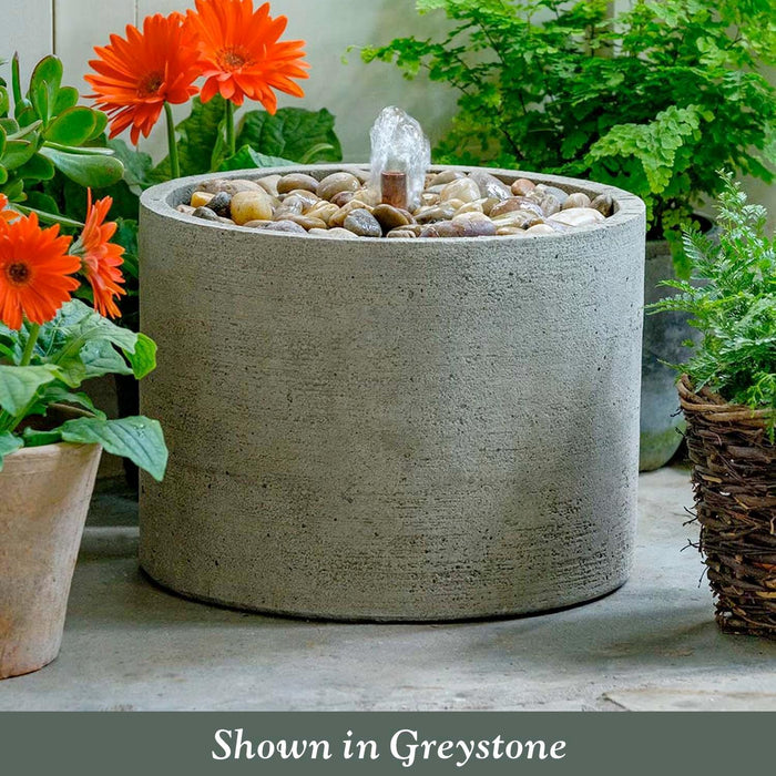 Salinas Pebble Fountain, Low - Roger's Gardens