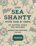 Sea Shanty | Monday 2nd November