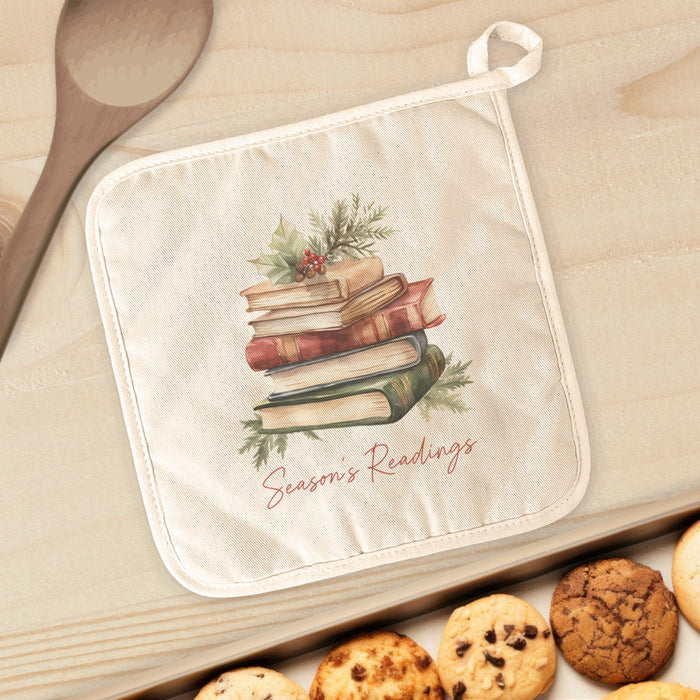 Season's Readings - Winter Cotton Pot Holder