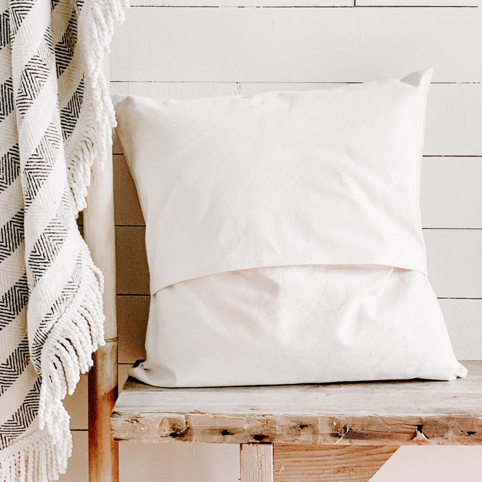 Season's Readings - Winter Square Canvas Pillow