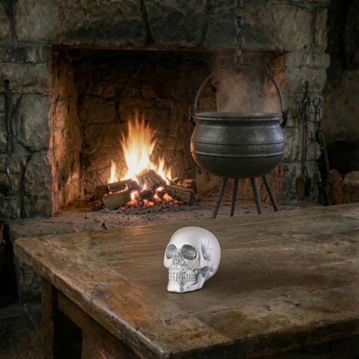 Silver Skull - 4" Tall