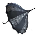 Silver Spiderweb Umbrella from the 2026 Moonlight Masquerade Halloween collection at Roger's Gardens