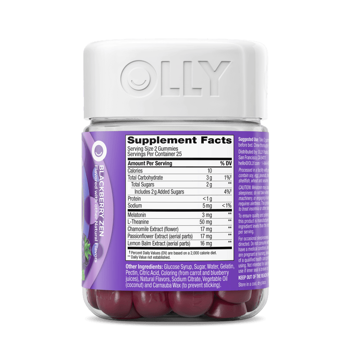 858158005121 detail Sleep - Blackberry Zen Sleep Gummy product carousel image