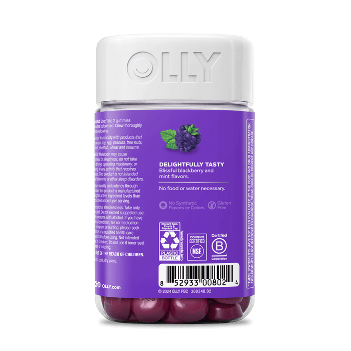 852933008024 detail Sleep - Blackberry Zen Sleep Gummy product carousel image