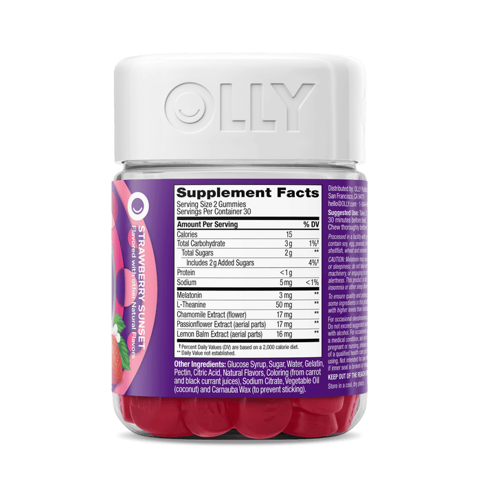 840160201684 detail SleepStrawberrySunset Sleep Gummy product carousel image