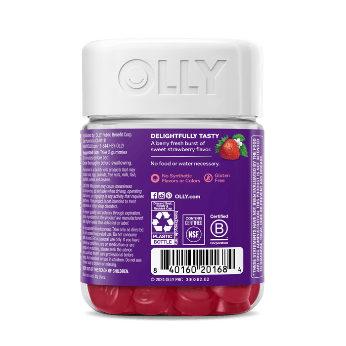 840160201684 detail SleepStrawberrySunset Sleep Gummy product carousel image