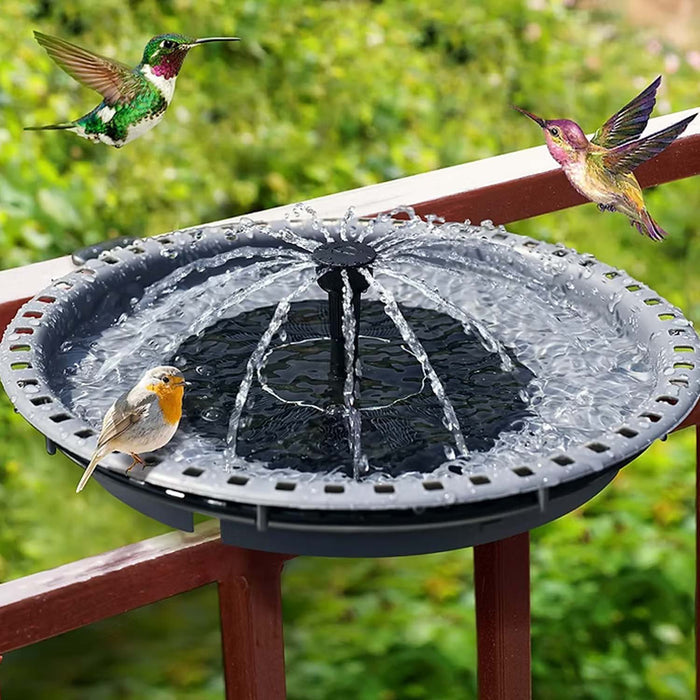 Solar BirdBath Fountain