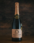 A bottle of Swanaford English Sparkling Rosé.
