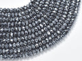 Terahertz Beads, 3.5x5.8mm Faceted Rondelle-BeadBasic