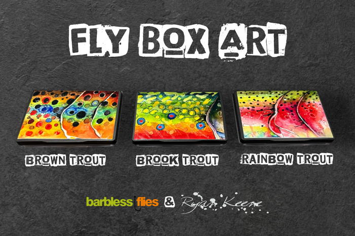 The 'Fish Art' Fly Box