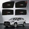 Toyota Cross Window Sun Shades | Fixed & Flexible Car Curtains & Blinds