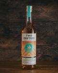 A 70cl bottle of Two Drifters Lightly Spiced Rum.