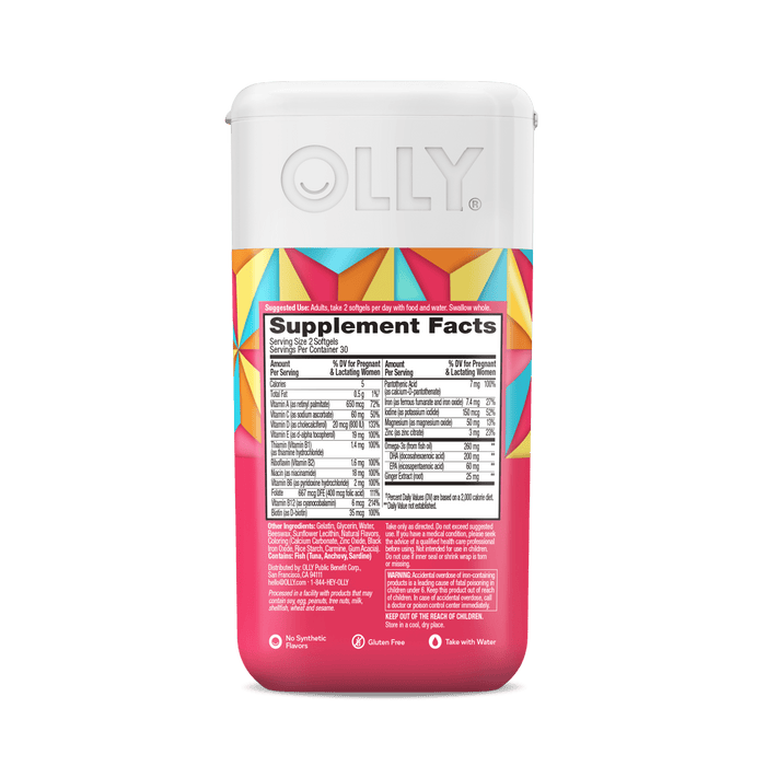 840160201646 detail PrenatalUltraSoftgels Prenatal Softgels product carousel image