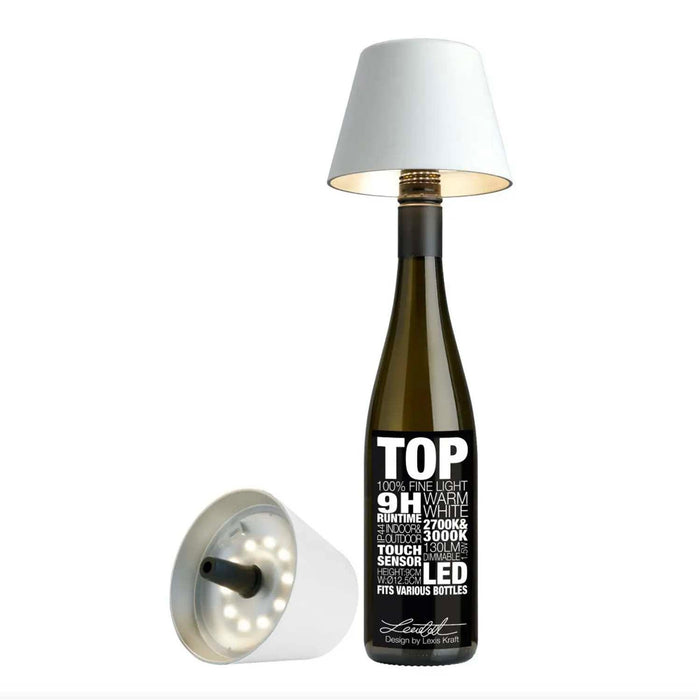White LED Bottle Light - Roger's Gardens