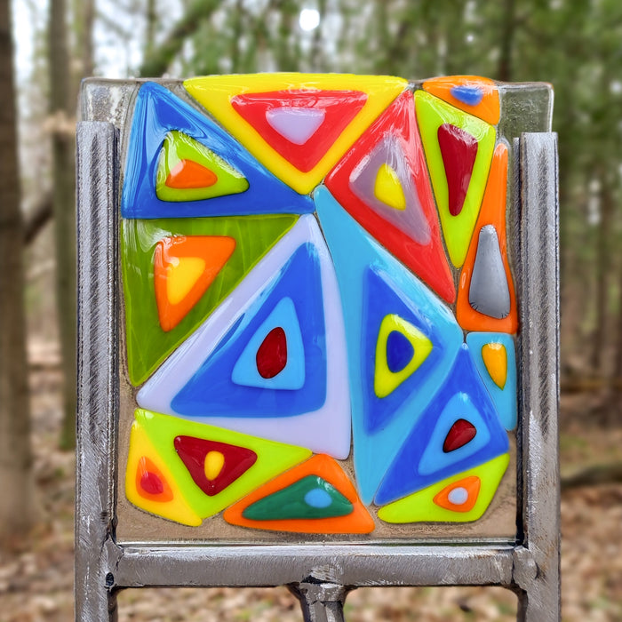 Wild Glass Garden Stake