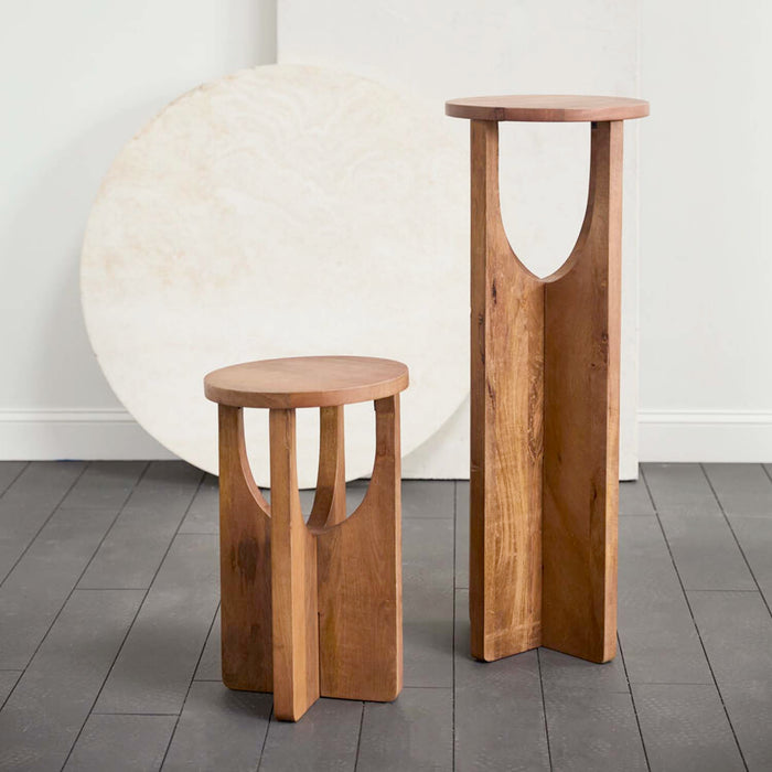 Wood Pattinson Column Table - 24" Tall
