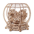 Wooden Mechanical Aquirium Puzzle - 7.5" Tall